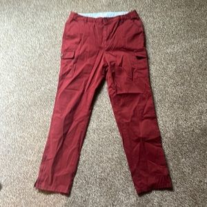 L.L. Bean Maroon Classic Pants